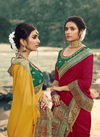 Kavira Priytama Designer Heavy Stylish Wedding Wear Embroidery Work Border Fancy Saree Collection